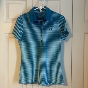 Women’s Small Under Armor Polo / Golf Shirt Heat Gear